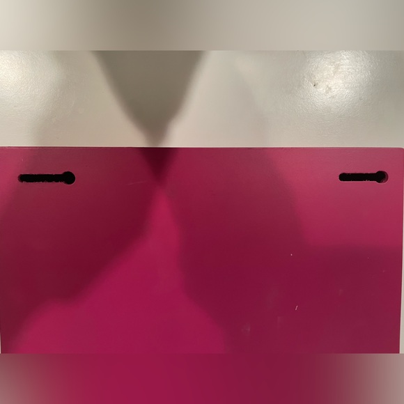 Pink Wooden Sign - Picture 2 of 3